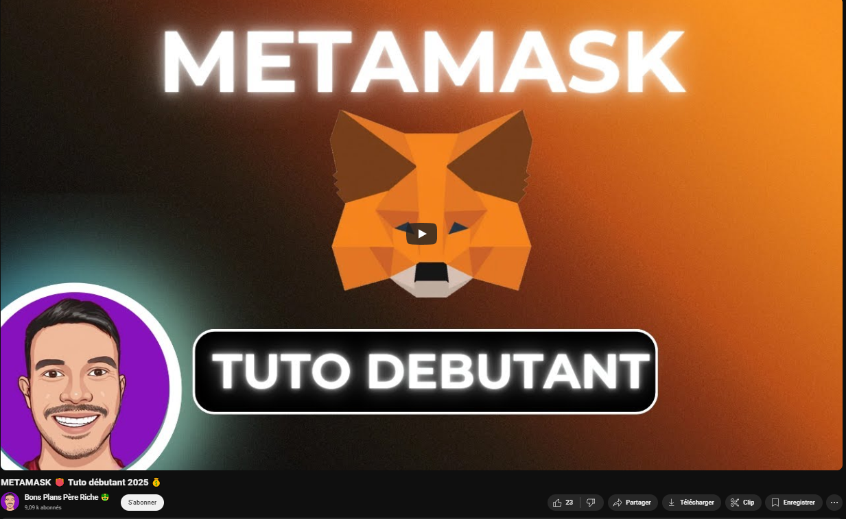 Tuto Metamask Base 2025 - Bons Plans Père Riche